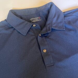 UNTUCKit Men's Classic Navy Polo XL